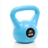Kettlebell Blue 4kg Cement-filled Dumbbell Round Weightlifting