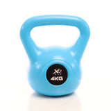 Kettlebell Blue 4kg Cement-filled Dumbbell Round Weightlifting