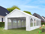 5x10m  Marquee Party Tent, PE Tarpaulin, White