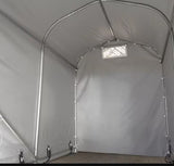 1.6x2.4m Motor Bike Shed   Tent garage, PVC tarpaulin, gray,
