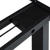 Metal table frame | Height-adjustable home & office computer desk