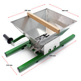 Fruit mill 7 l mash with crank handle