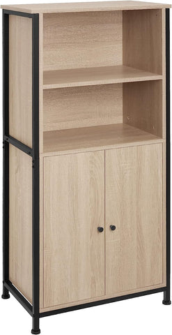 display cabinet Doncaster | 2 shelves, 1 cupboard 60 x 38 x 125 cm