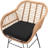 Set of 2 Bali Wicker Chairs