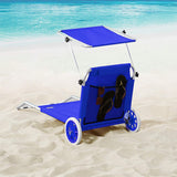 Crete Aluminium Folding Beach Lounger Sun Lounger