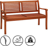 Garden Bench FSC Certified Eucalyptus Wood