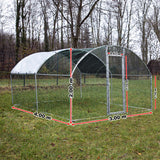 XXL Open Enclosure for Pets 4x2.95x2m Aviary/Chicken Coop