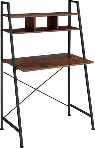 writing desk Exeter | 85.5x46.5x140 cm compact table with overhead storage