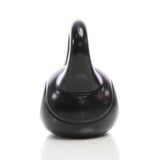 LUXTRI Kettlebell Black 8kg Cement-filled Dumbbell Round Weightlifting