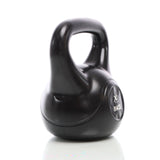 LUXTRI Kettlebell Black 8kg Cement-filled Dumbbell Round Weightlifting