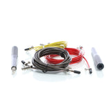 Skipping Rope max. 285cm 3 Weights and Handles w/Ball Bearing