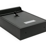 Design Mailbox V10 black Letterbox Postbox Pillar Letter Mail Box