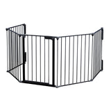 Fireguard XL 300cm Steel Protective Grating Children Door Wall Mounts