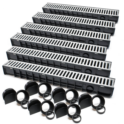 Drainage Storm Ground Channel 6x1m 1.5t Galvanized Rain Sewage Water