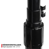 Standing Patio Heater 2000W Infrared Terrace 3 Heating Levels