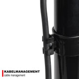 Standing Patio Heater 2000W Infrared Terrace 3 Heating Levels