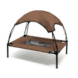 Outdoor Pet Dog Relax Lounger Sun Shade XL Brown