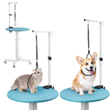 Grooming table, height-adjustable, rotating table, clipping table for dogs
