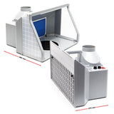 Suction system 9m³/min LED lighting Adjustable double fan