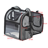 Fudajo Extendable Pet Backpack 6kg Dog Backpack Cat Backpack