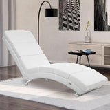 Relaxing Lounger London Living Room Ergonomic 186 x 55 cm Modern Recliner Chair