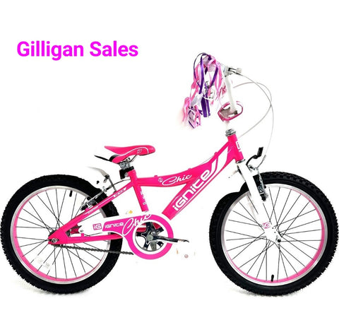 Kids Chic 20" Wheel Bike 7 - 10 yrs  Pink