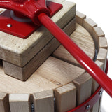 Quality 18L Fruit Press incl Pulp Bag and 7l Fruit Mill Crank Handle