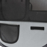 Fudajo Pop-up Puppy Playpen in Beige for indoor and outdoor use