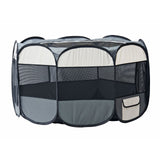 Fudajo Pop-up Puppy Playpen in Beige for indoor and outdoor use