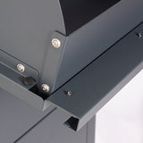 Parcel Box for Wall Fastening Anthracite Letterbox Home Parcel Pick-up