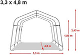 Carport Garage Tent 3.3 x 4.8 m