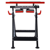 Multifunctional work trestle roller trestle height-adjustable folding trestle 4in1