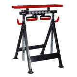 Multifunctional work trestle roller trestle height-adjustable folding trestle 4in1