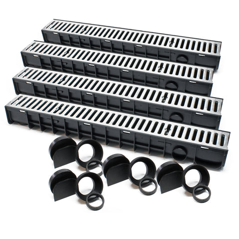 Drainage Storm Ground Channel 4x1m 1.5t Galvanized Rain Sewage Water