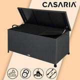 Poly Rattan Chest, Storage Box for Toys, Storage