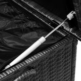 Poly Rattan Chest, Storage Box for Toys, Storage