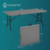 Patio Camping Balcony Table Folding Table Buffet Table Anthracite