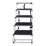 Foldable pet stairs 6 steps dog stairs up to 68kg boarding aid