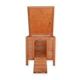 Cat house, litter house, rodent house, small animal house, animal stable, rodent stable