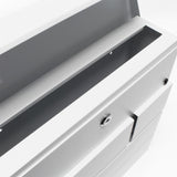 Design Mailbox V15 white Letterbox Postbox Pillar Letter Mail Box
