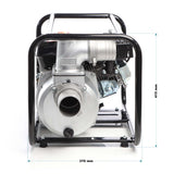 Petrol Waste Water Pump 4kW Water Pump with 48,000L/h with 80mm (3") Connection
