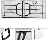 Folding Garden Table 220 x 70 cm