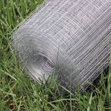 Wire Mesh Aviary Fencing Enclosure Galvanised Welded 1mx25m 25x25mm Hole Size