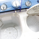 Camping Washing Machine for 3.5kg Laundry & Delicates with Spin-dryer