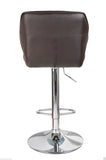 Diamond Padded Swivel PU Leather Breakfast Kitchen Bar Stools Pub Barstool