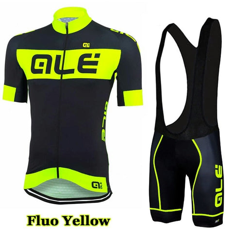2017 Team ALE Cycling Jersey Breathable /Quick-Dry Ropa Ciclismo Short Sleeve