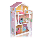 Dollhouse Wood Dollhouse Dollhouse 3 Floors