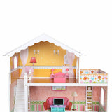 Dollhouse Wood Dollhouse Dollhouse 3 Floors