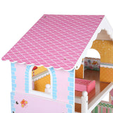Dollhouse Wood Dollhouse Dollhouse 3 Floors
