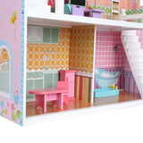 Dollhouse Wood Dollhouse Dollhouse 3 Floors